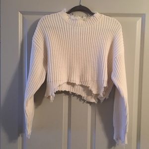 Wild Honey cropped sweater, size M